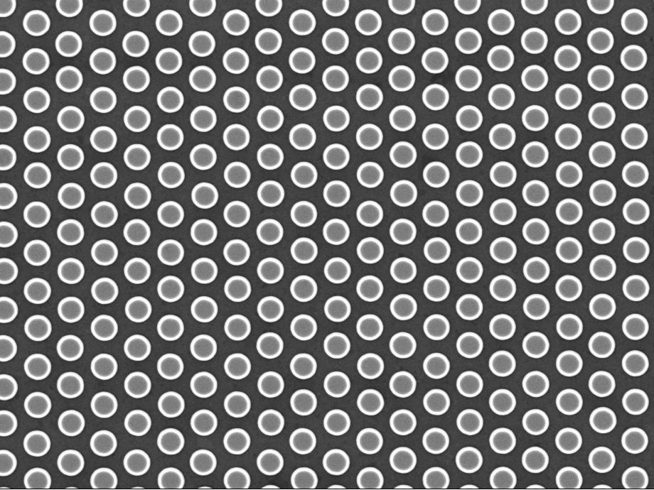 高速特殊レーザー描画によるNi電鋳Pillarパターン